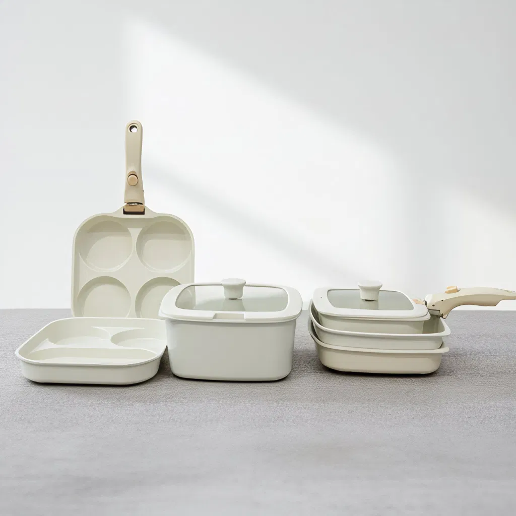 Space-Saving Detachable Handle Cookware Set Detail 4