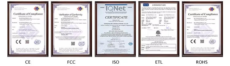 Product Certifications