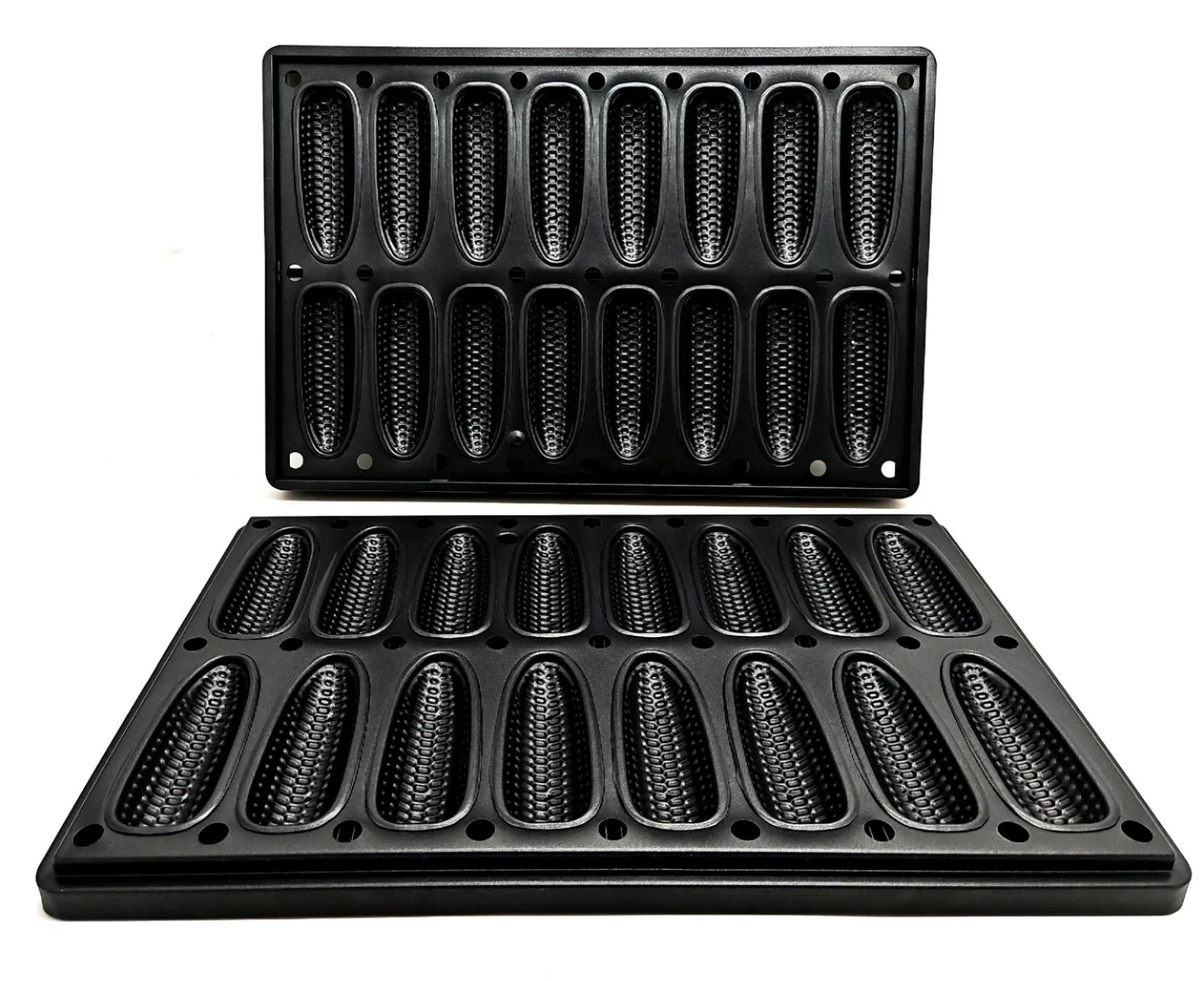 15 Cup Corn Bread Pan PTFE Non-Stick Pfas Free Aluminized Steel Pan 600*400mm