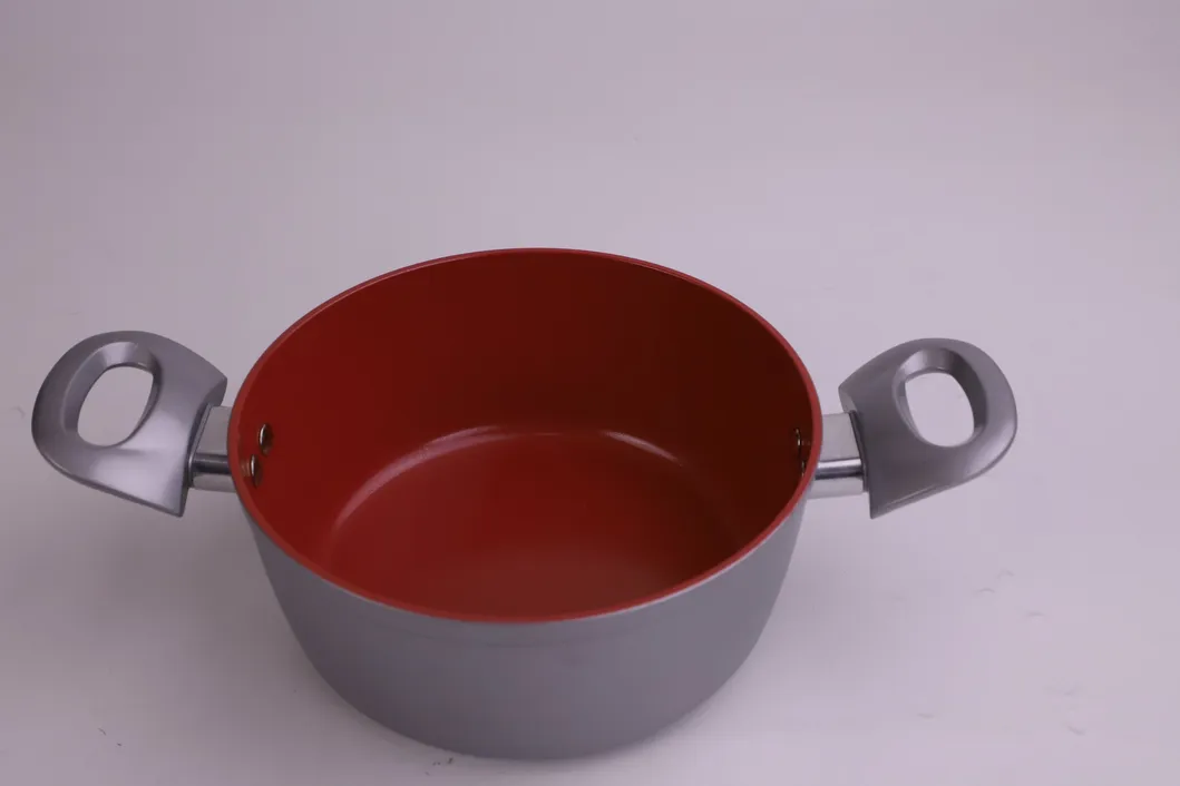 New Arrival Durable Cookware 14PCS Induction Bottom Forged Aluminum Cooking Set Detail 2
