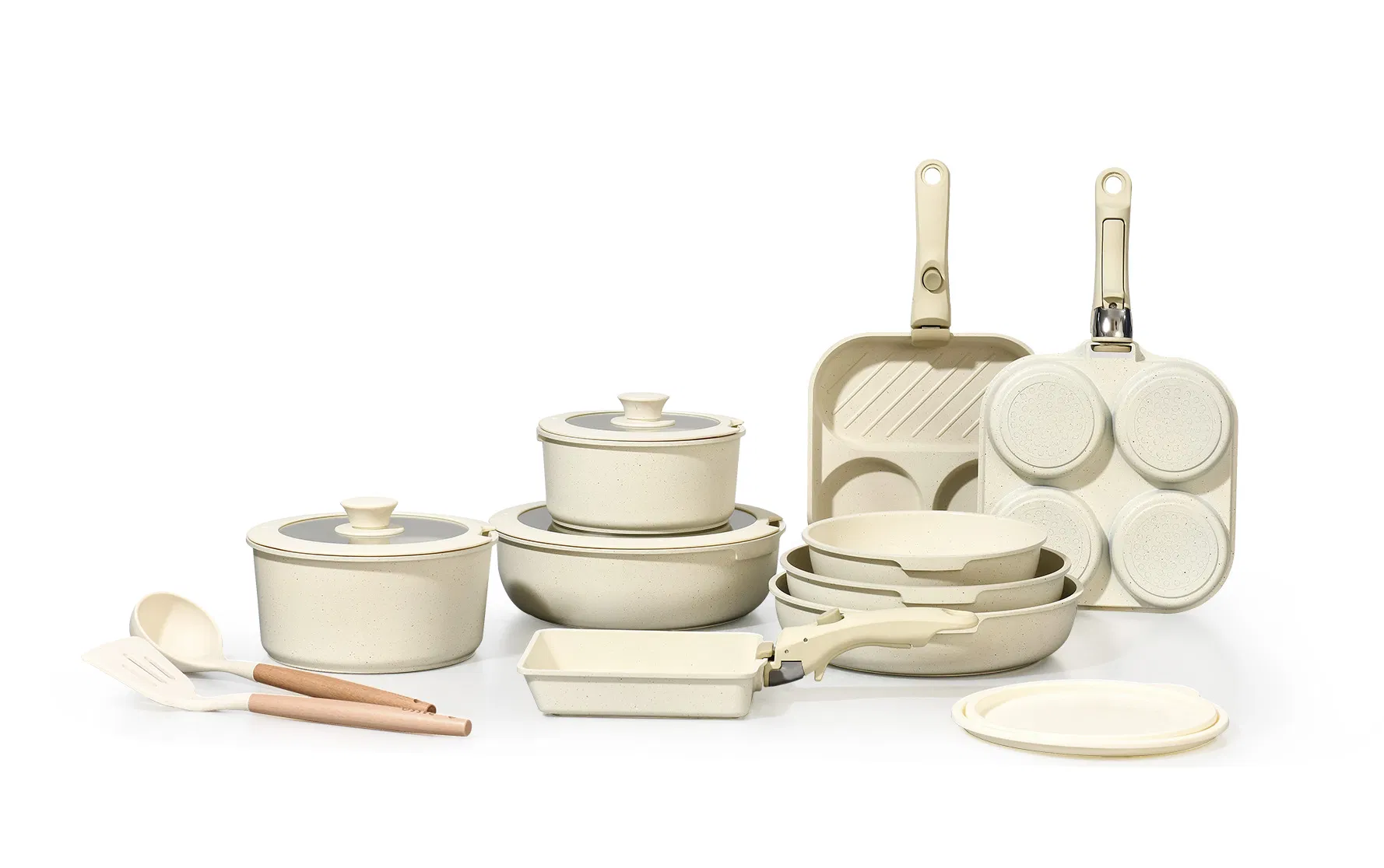 Granite Nonstick Cookware Set - Packaging View