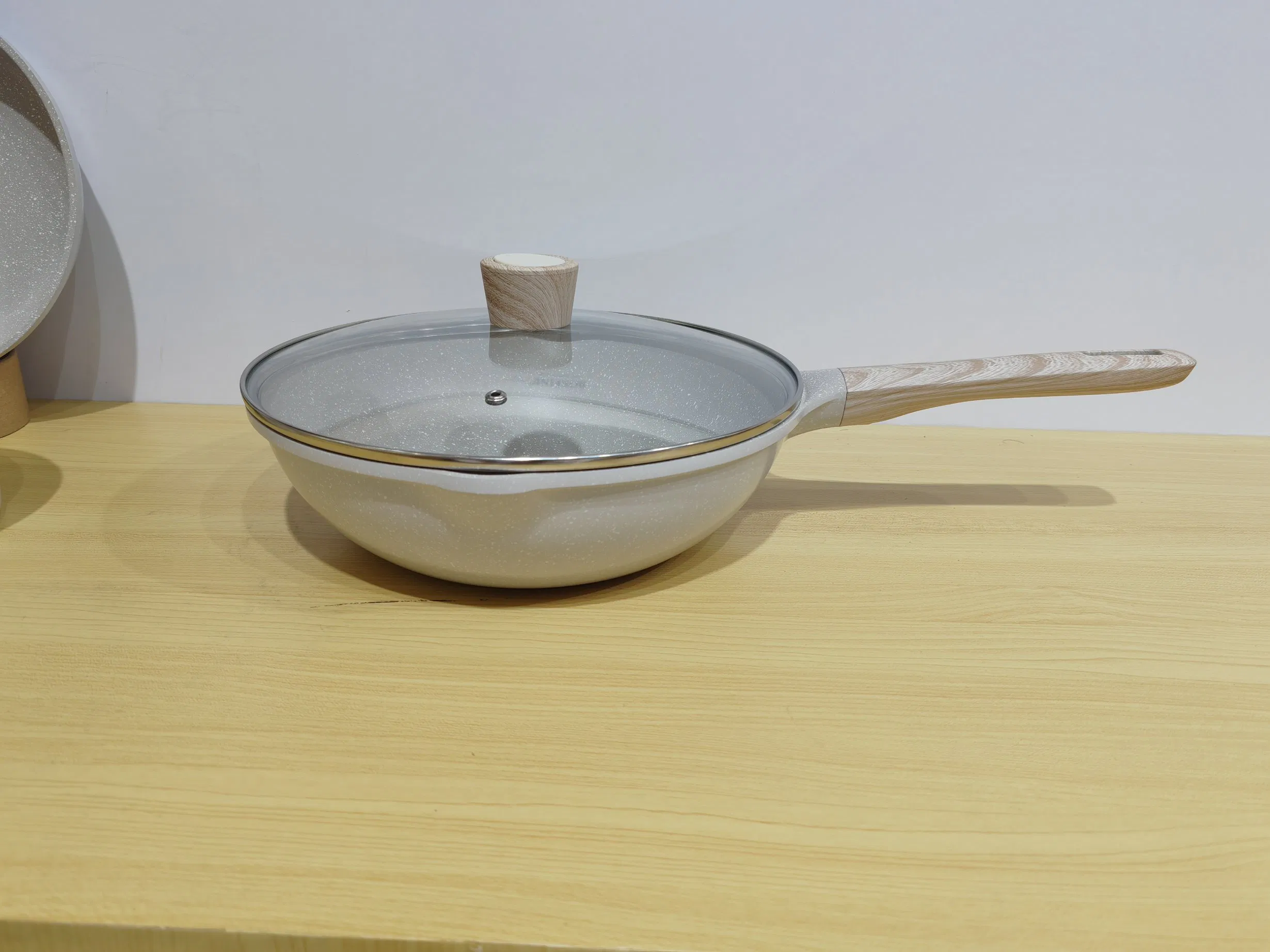 Granite Cooking Pot Nonstick Frypan Saucepan Saute Pan Casserole Ceramic Cookware Set