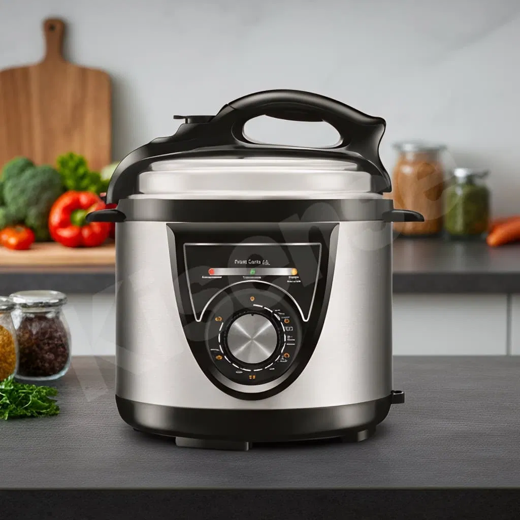 Electric Smart Pressure Cooker (3-12L Capacity) - Multi-Function Kitchen Helper with Adjustable Steam Release and Non-Slip Feet