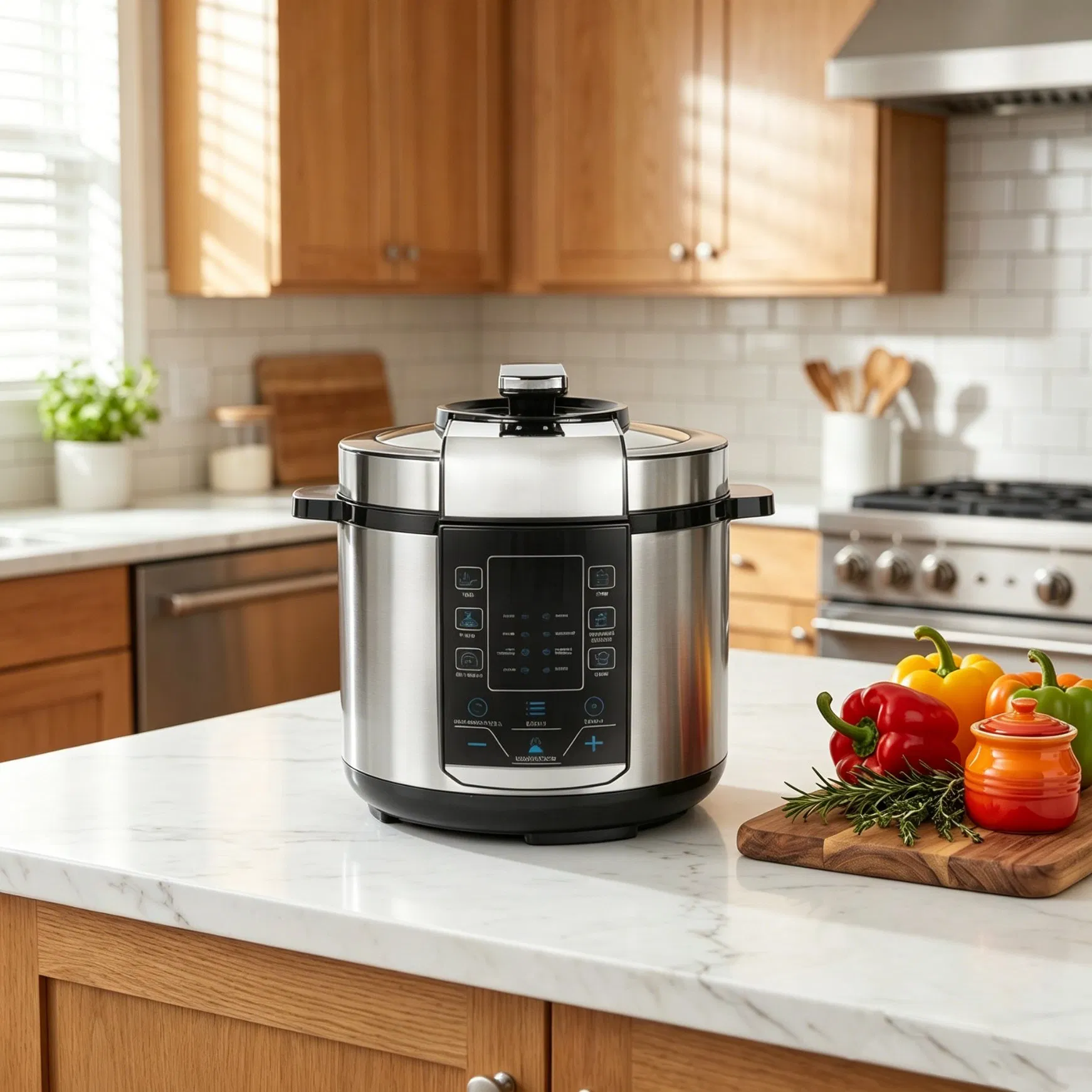 Smart Multi-Functional Electric Pressure Cooker, Factory-Made Home Kitchen Appliance