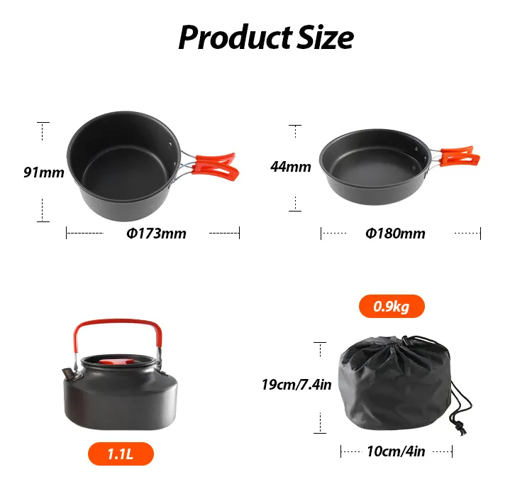 Camping Cooking Set