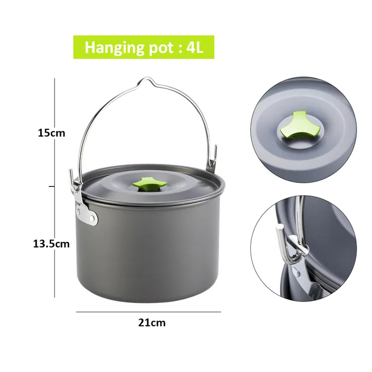 Camping Cookware Detail 1
