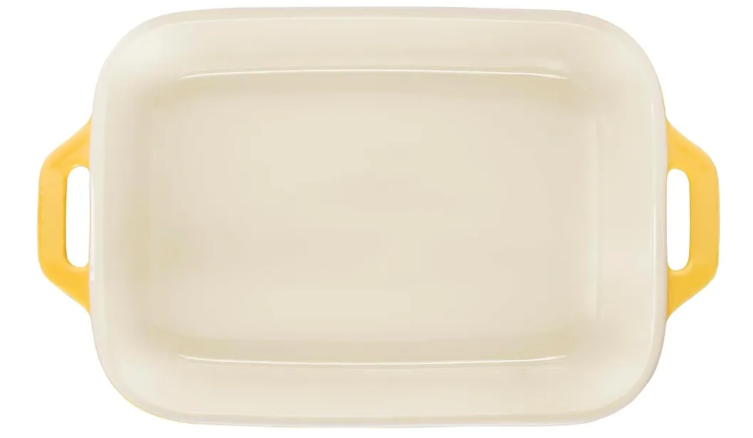 2-Piece Ceramic Rectangular Casserole Dish Baking Dish Set Detailed View 4