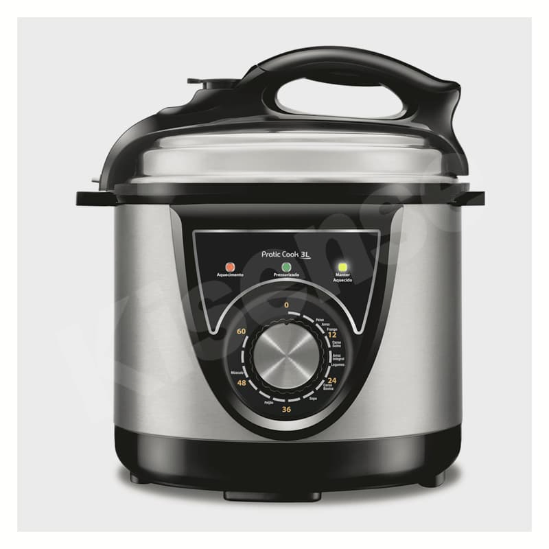 Electric Smart Pressure Cooker (3-12L Capacity) - Multi-Function Kitchen Helper with Adjustable Steam Release and Non-Slip Feet