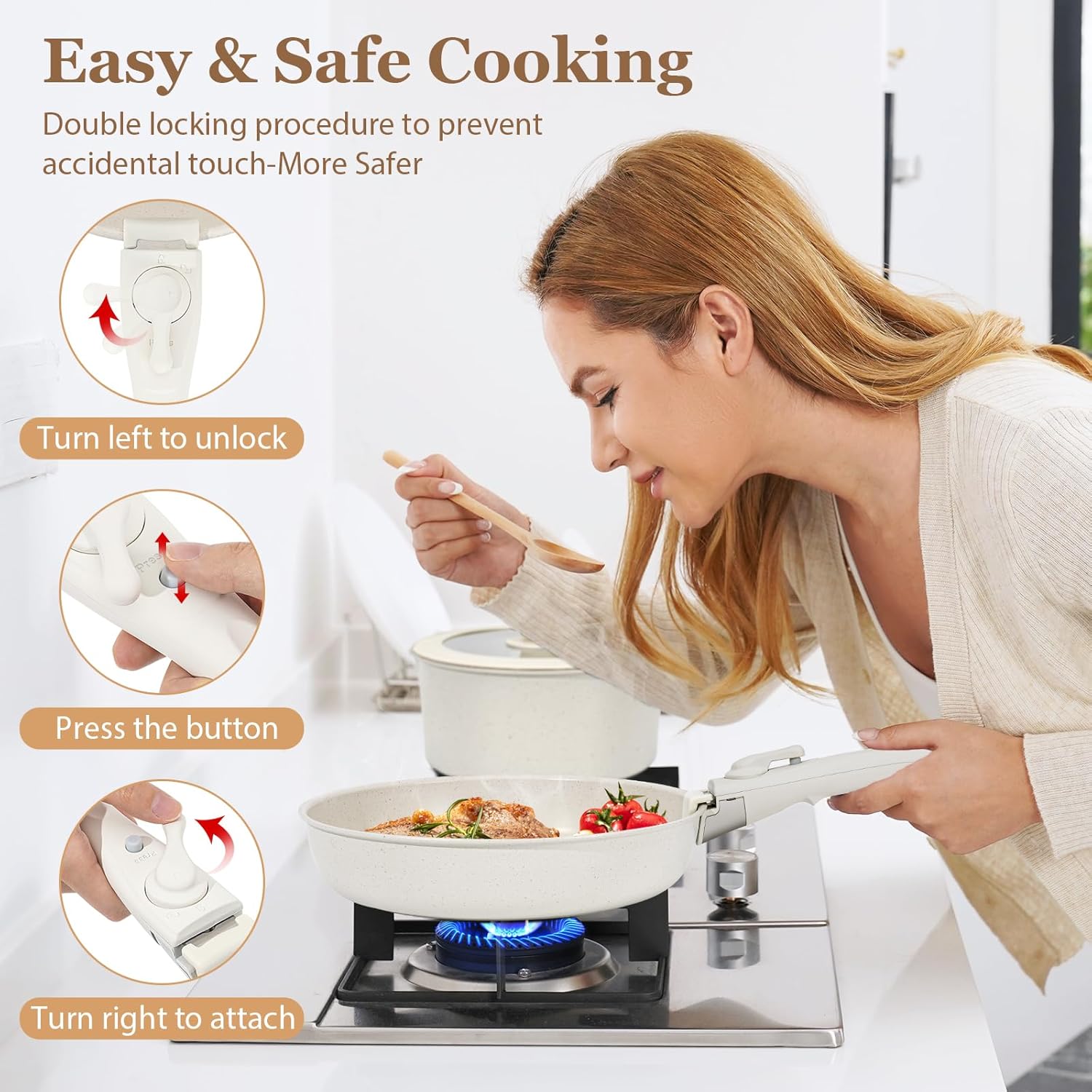 Granite Non Stick Cookware Set Detail 6
