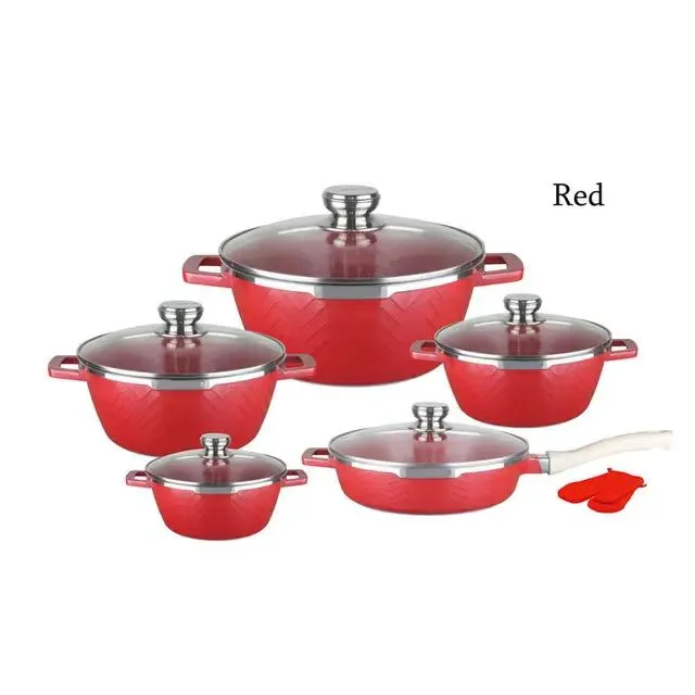 12 PCS Die Casting Aluminium Cookware Set View 9