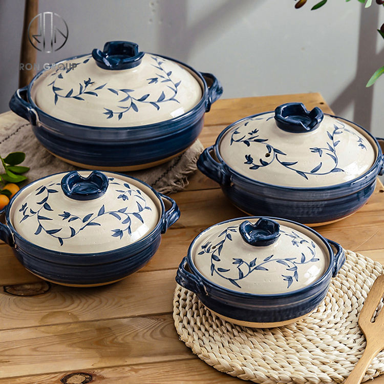 Korean Ceramic Casserole Pot Set for Home Cooking