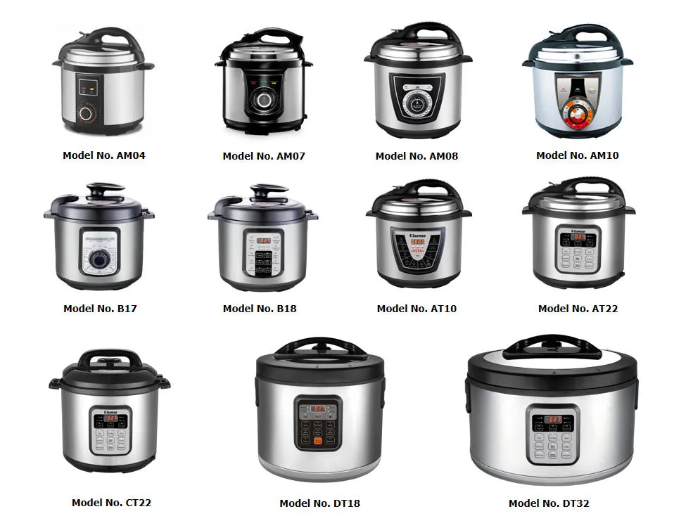 Electric Smart Pressure Cooker (3-12L Capacity) - Multi-Function Kitchen Helper with Adjustable Steam Release and Non-Slip Feet