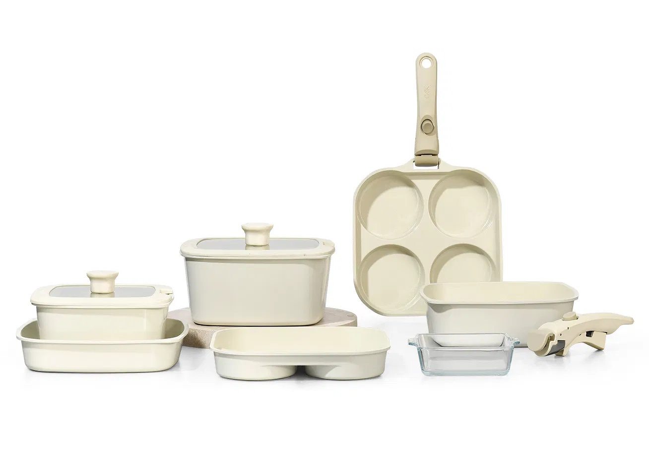 Space-Saving Detachable Handle Cookware Set Detail 8