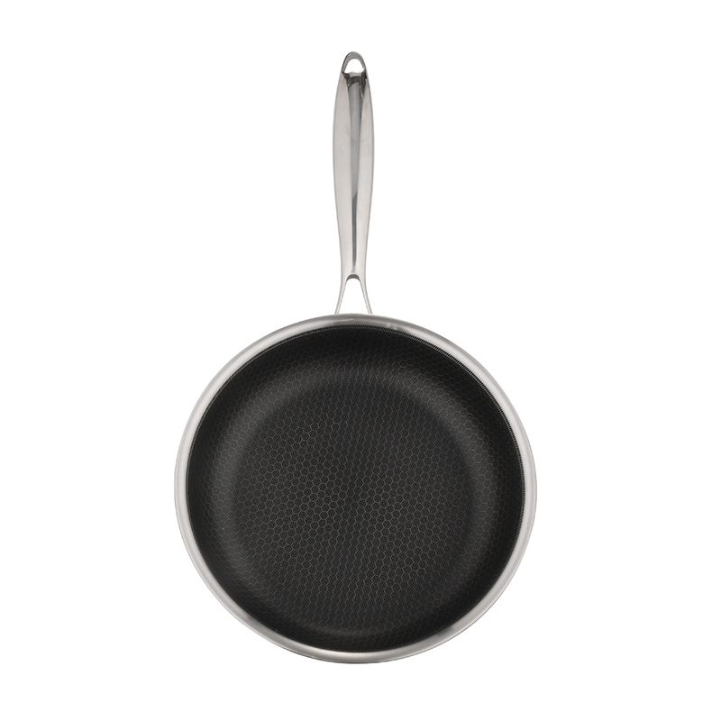 Stainless Steel Kitchenware Set Non-Stick Pan Removable Handle