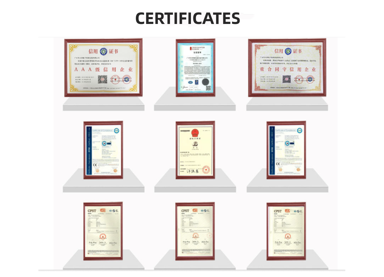 Quality Certificate 3