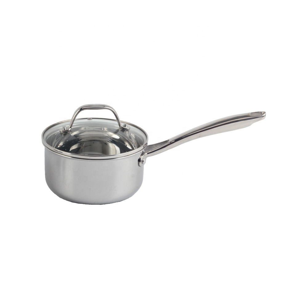 Professional Chef Quality, Dishwasher Safe, Stay-Cool Handles, 10-piece Tri-Ply Stainless Steel Cookware Set