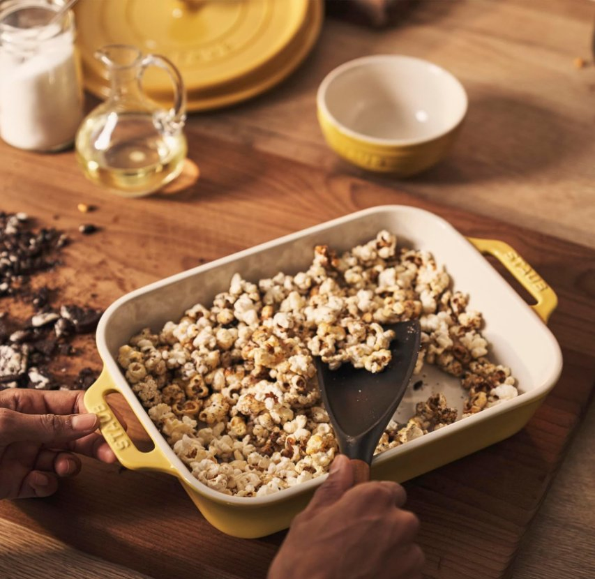 2-Piece Ceramic Rectangular Casserole Dish Baking Dish Set