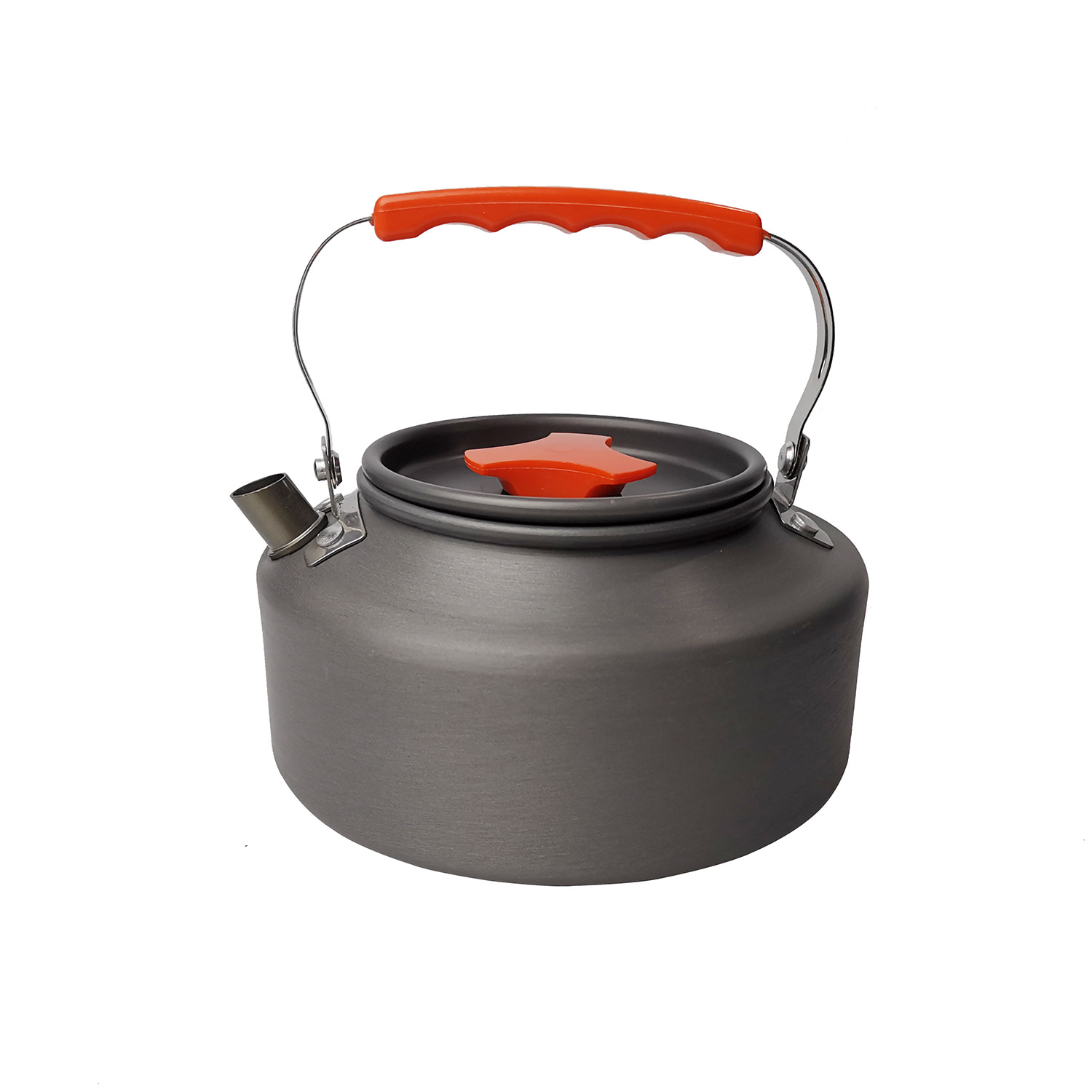 Outdoor Camping Cookware Set for 2-3 People with Folding Design Travel-Friendly Teapot Combination