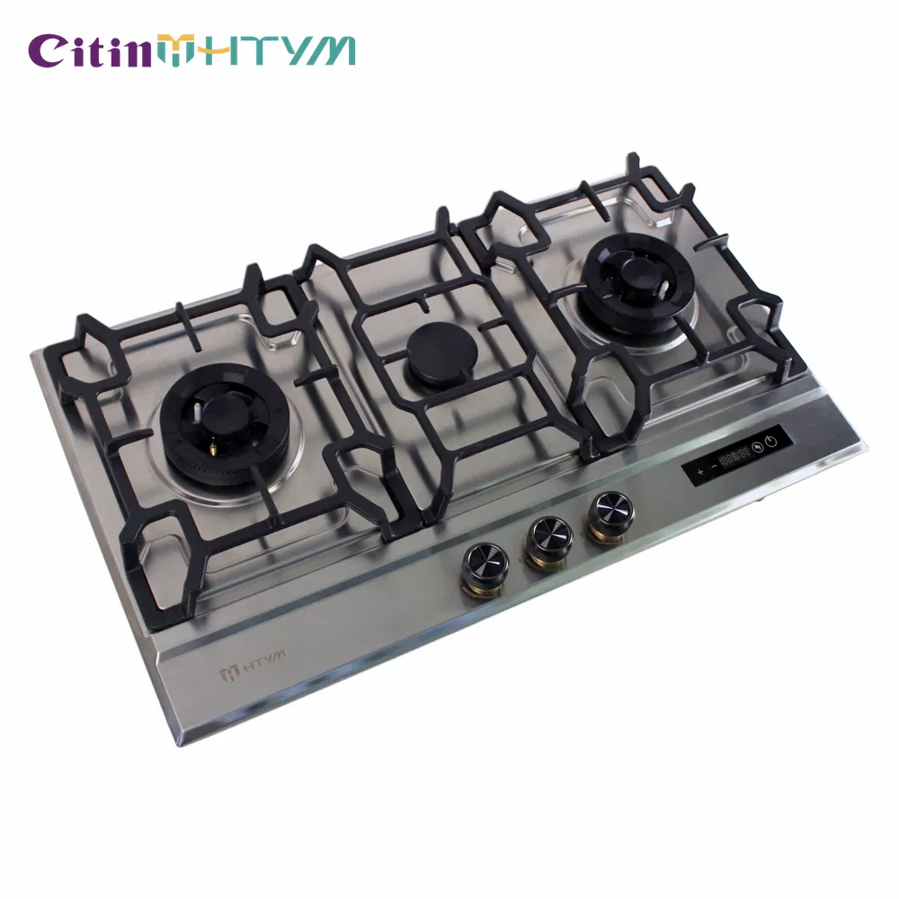 Smart Hob 5.0kw Kitchen Gas Stove with High-Performance Features Stainless Steel Gas Hob
