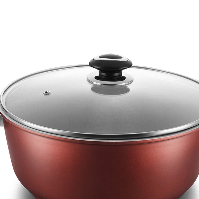 High-quality Ceramic Inner Coating Die-casting Stockpot Soup Pot Cooking Pot Cookware Set