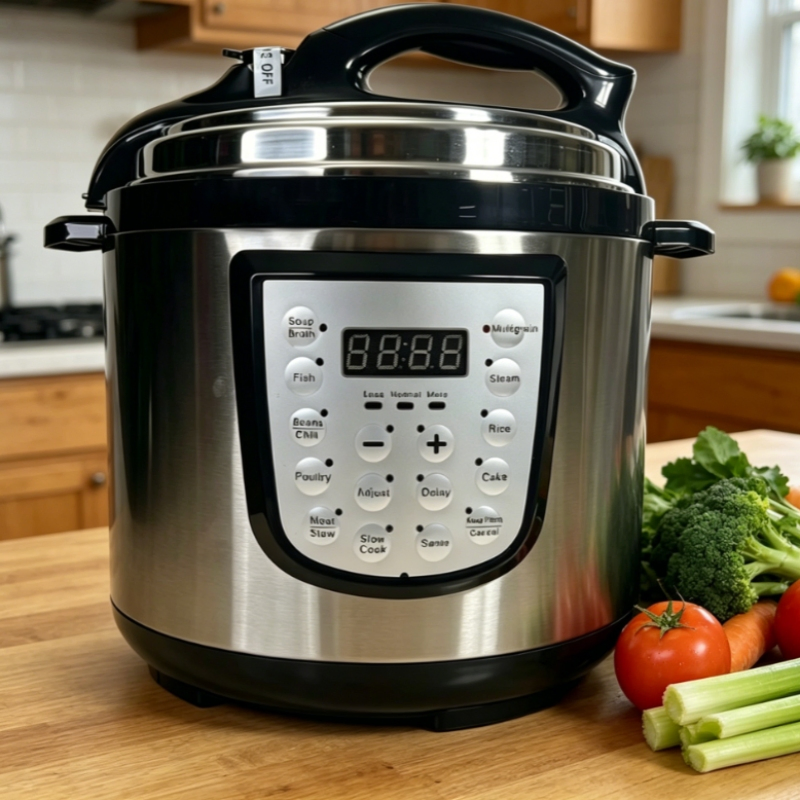Versatile Fp06 Smart Electric Pressure Cooker for Families Replaces Six Kitchen Appliances