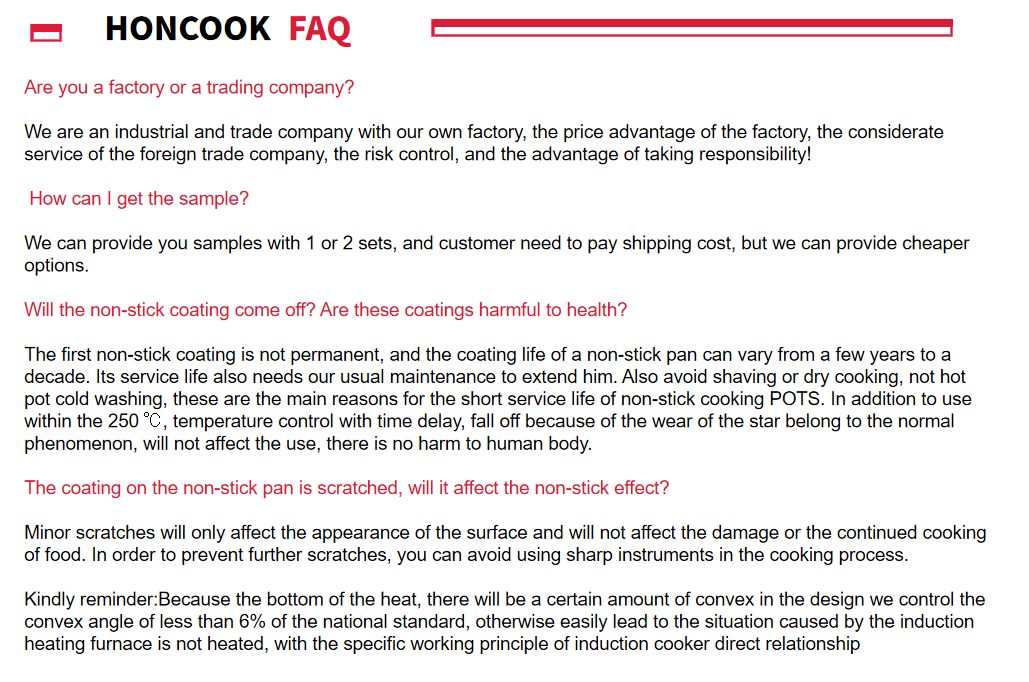 FAQ Section Header