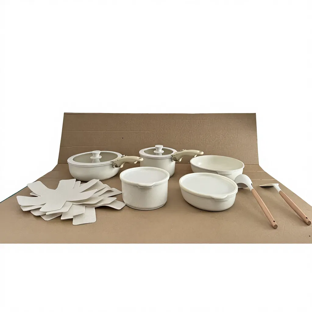 Aluminum Cookware Set Lightweight Kitchenware Induction Bottom Classic Design