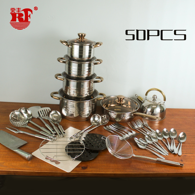 Stainless Steel Cookware Set Detail 3