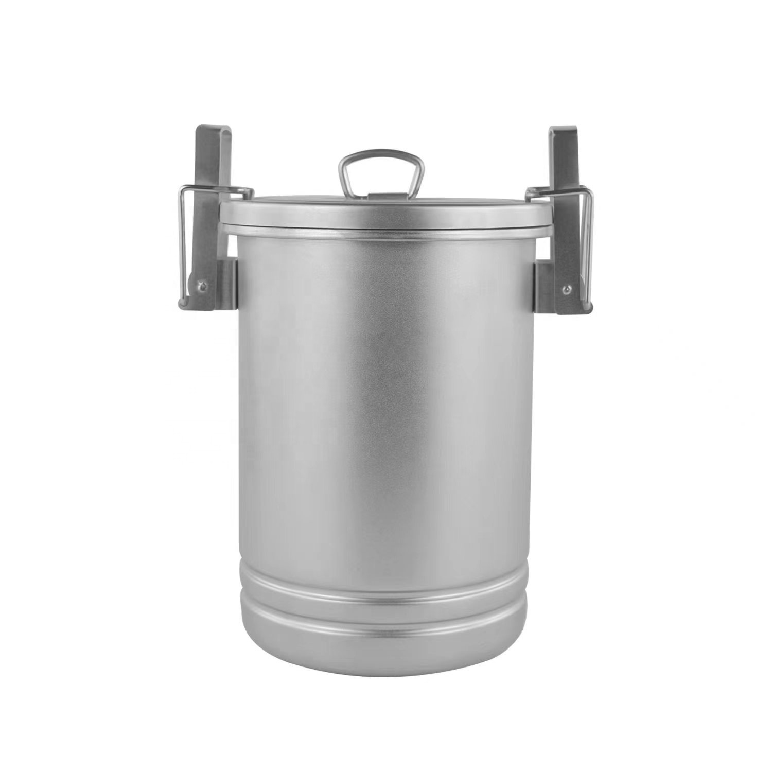 New Outdoor Household Stainless Steel Portable Soup &amp; Stock Pot Portable Camping Cookware Set with Picnic Equipment Pot