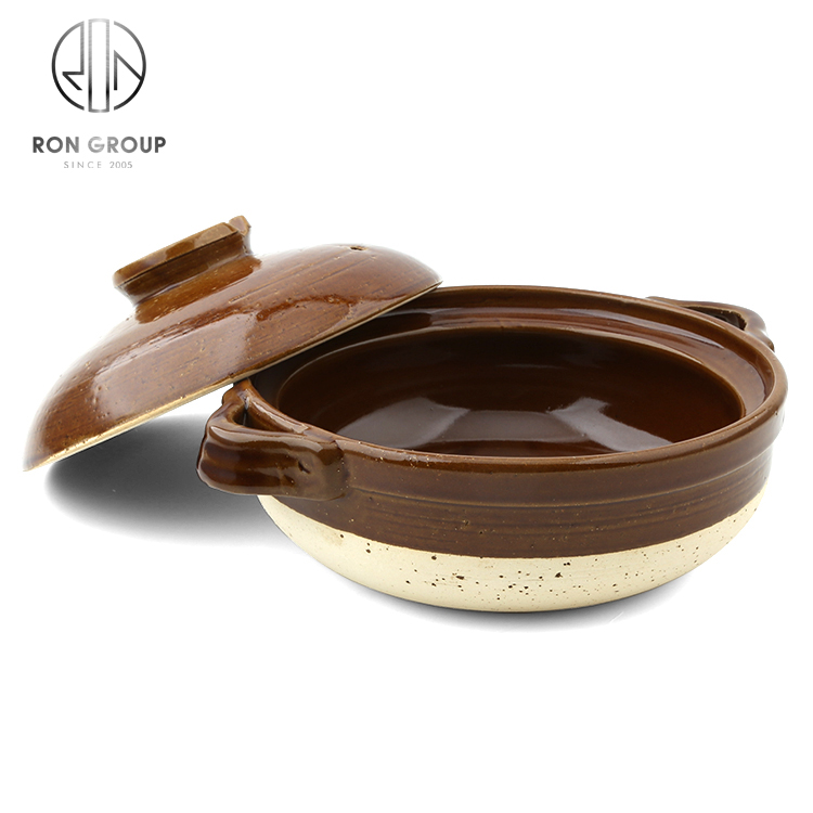 Chinese Soup Stock Non Stick Cookware Set Porcelain Pottery Casserole Cooking Hot Pots Ceramic Clay Pot for Cooking