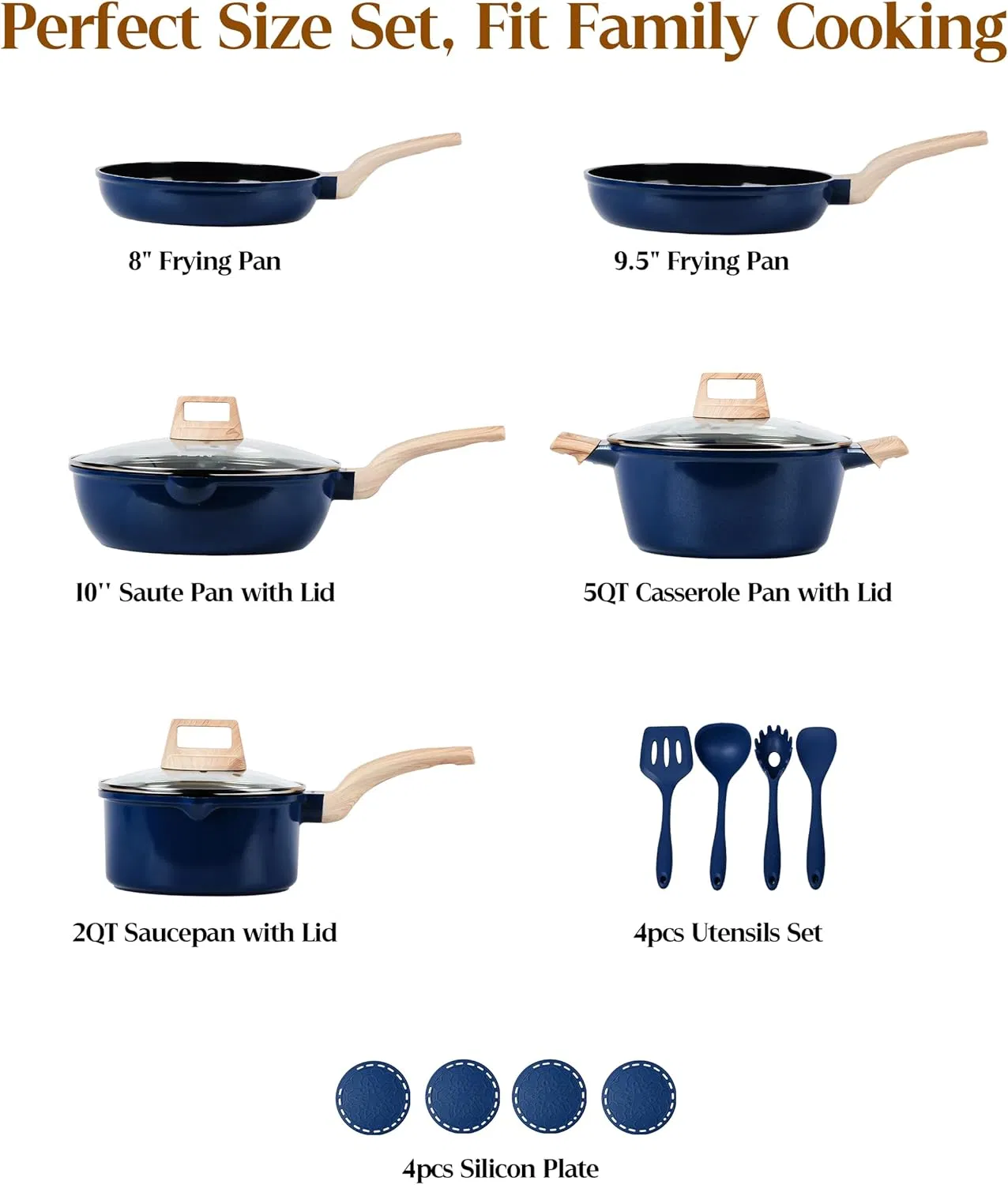 Durable Titanium Pots and Pans