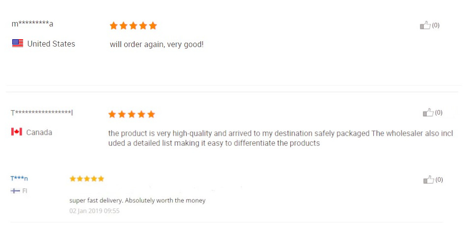 Customer satisfaction proof