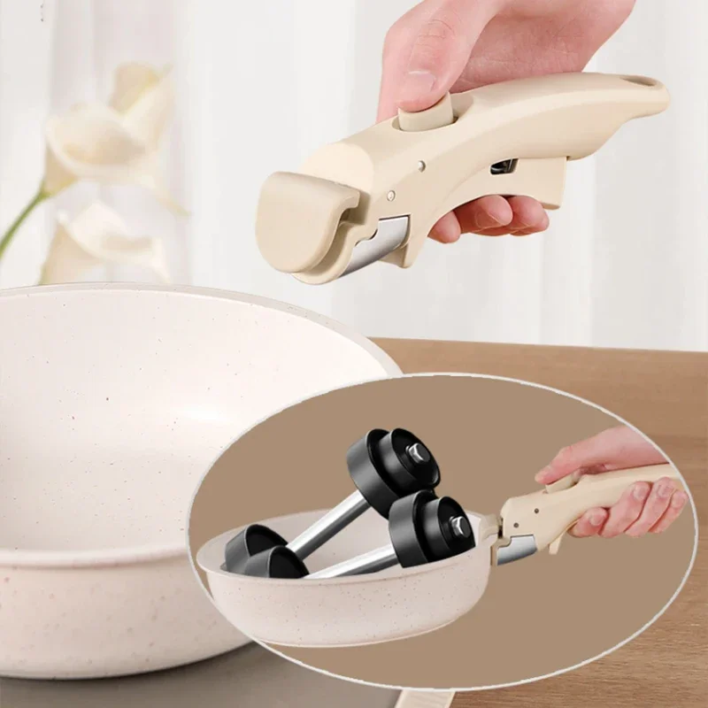11pcs Eco-Friendly Non-Stick RV Kitchen Cookware Set Pots Pans Detachable Handle Oven Safe Induction Ready Stackable Ceramic