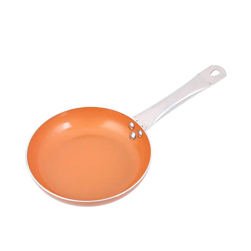 Household Business Kitchen Gift European and American Copper Induction Bottom Gift Non-Stick Pan Cookware Set