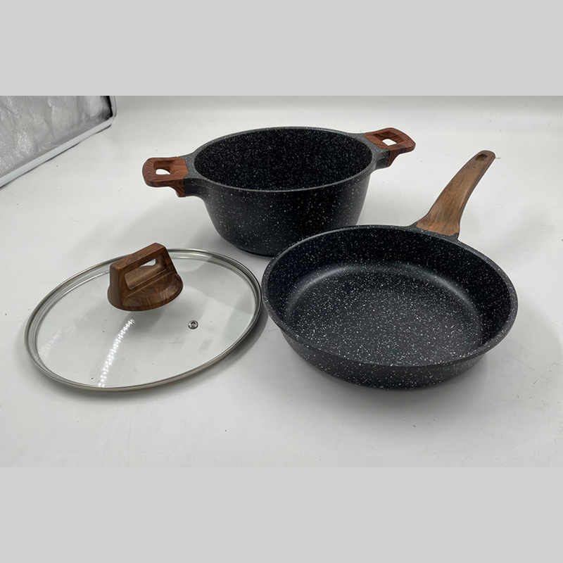 Wholesale Non Stick Multi Functional Cookware Sets Wok Pan Pot Cooking Pots Set for Kitchen