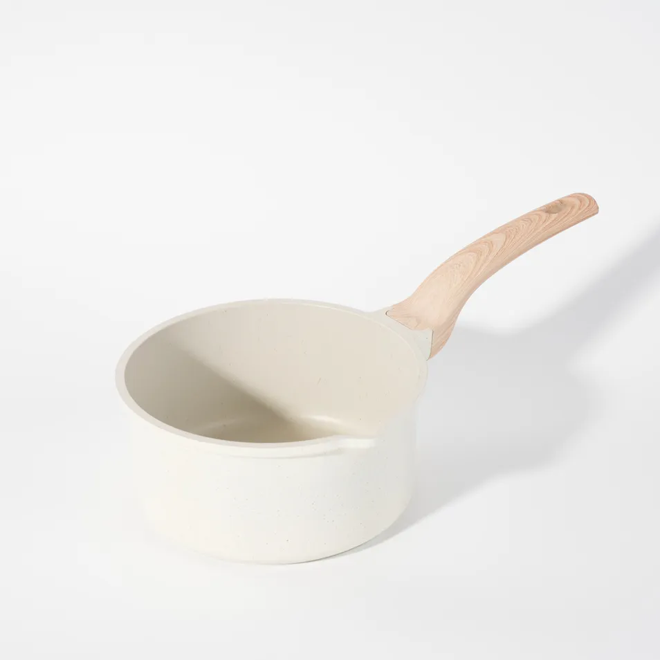 Non Stick Ceramic Cookware Set Lid and Handles