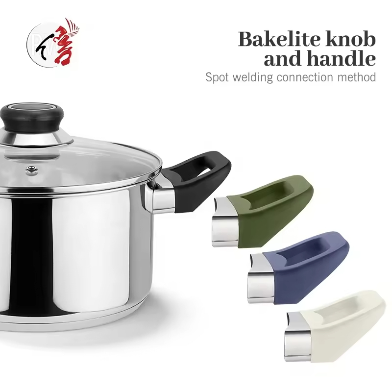 Hot Sale Stainless Steel Multifunctional Cooking Pot Milk Pot Cookware Non Stick Kitchenware Cookware Set