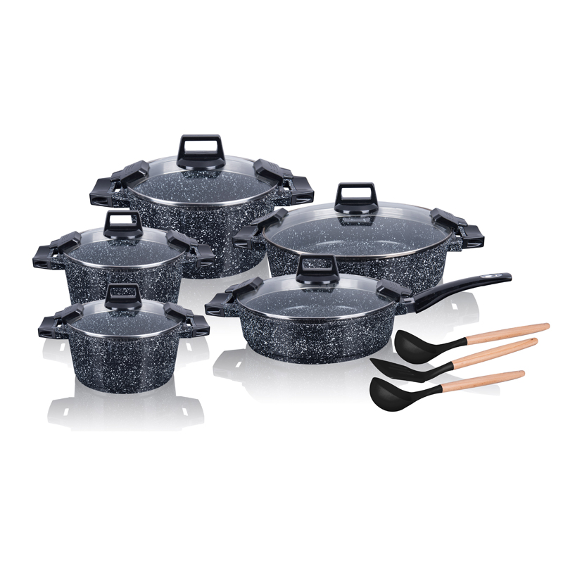 Aluminum Multifunctional Cooking Pot Deep Fry Pan Cookware Kitchenware Cookware Set