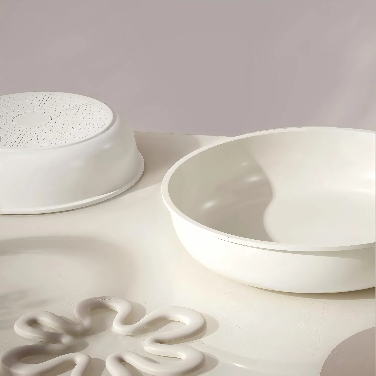 Ceramic Pots and Pans Set Details 5
