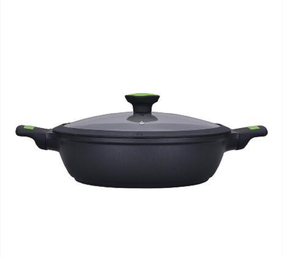 Home Cooking 15 Pieces Kitchen Ware Diecast Aluminum Non Stick Pots and Pans Cookware Set