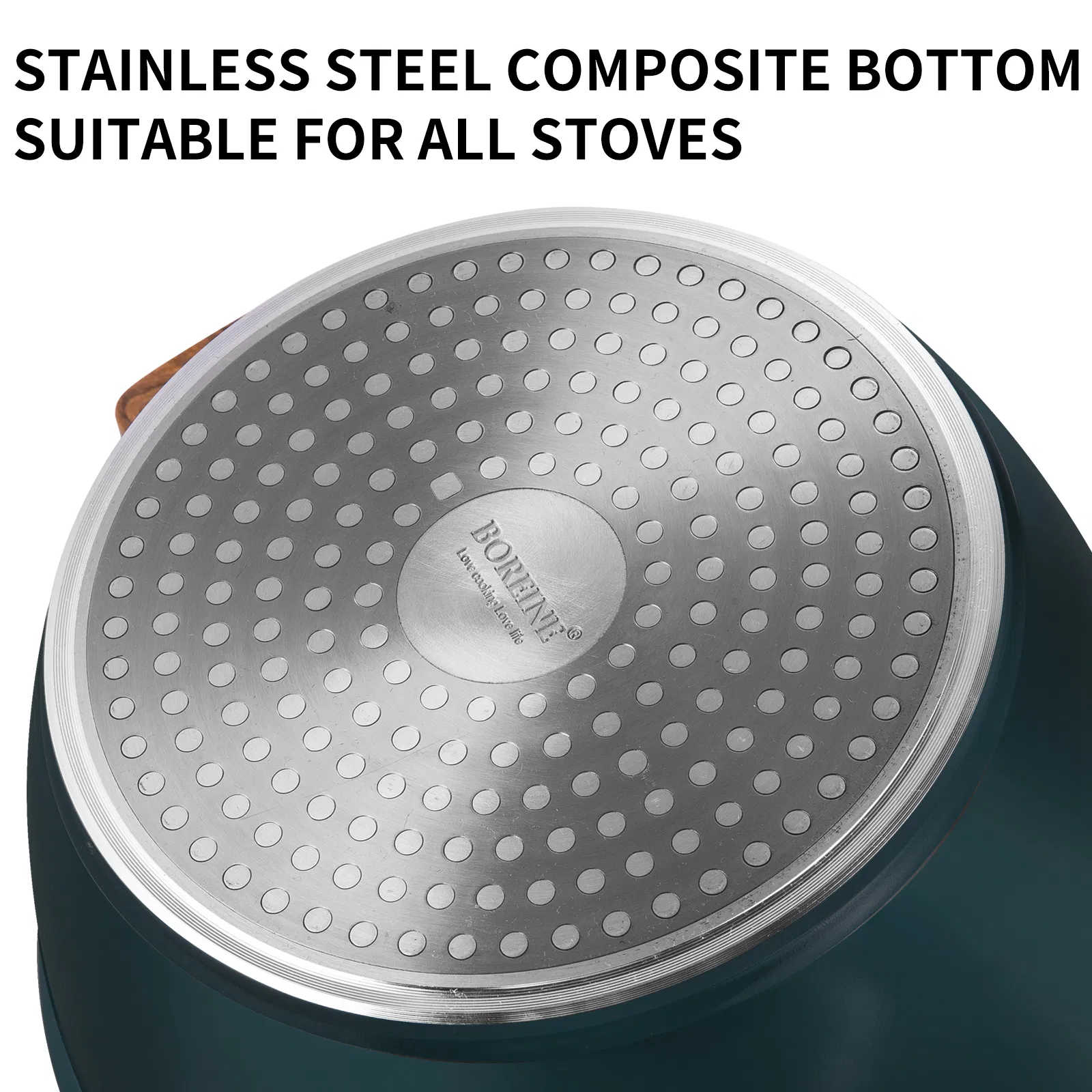 Wholesale Nonstick Pots and Pans Set Induction Cooking Set Granite Cookware Set