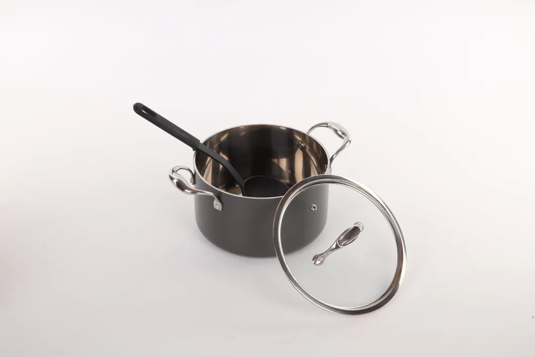 Hard Anodized Cookware Set Nonstick Pot and Pan Set Detail 2