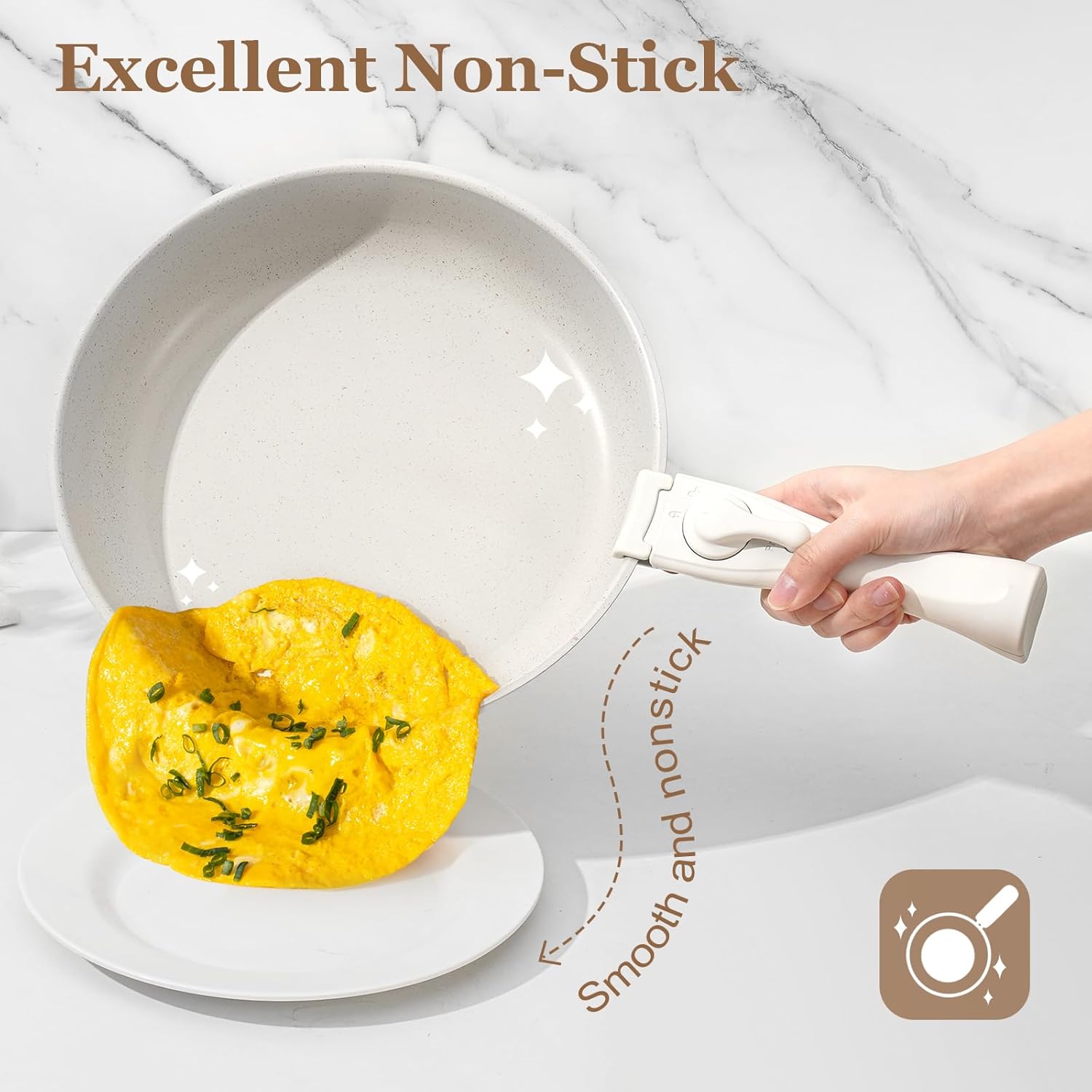 Granite Non Stick Cookware Set Detail 3