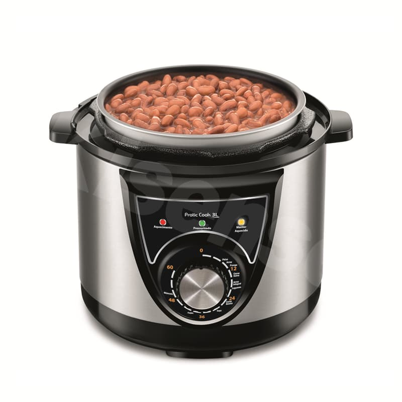Electric Smart Pressure Cooker (3-12L Capacity) - Multi-Function Kitchen Helper with Adjustable Steam Release and Non-Slip Feet