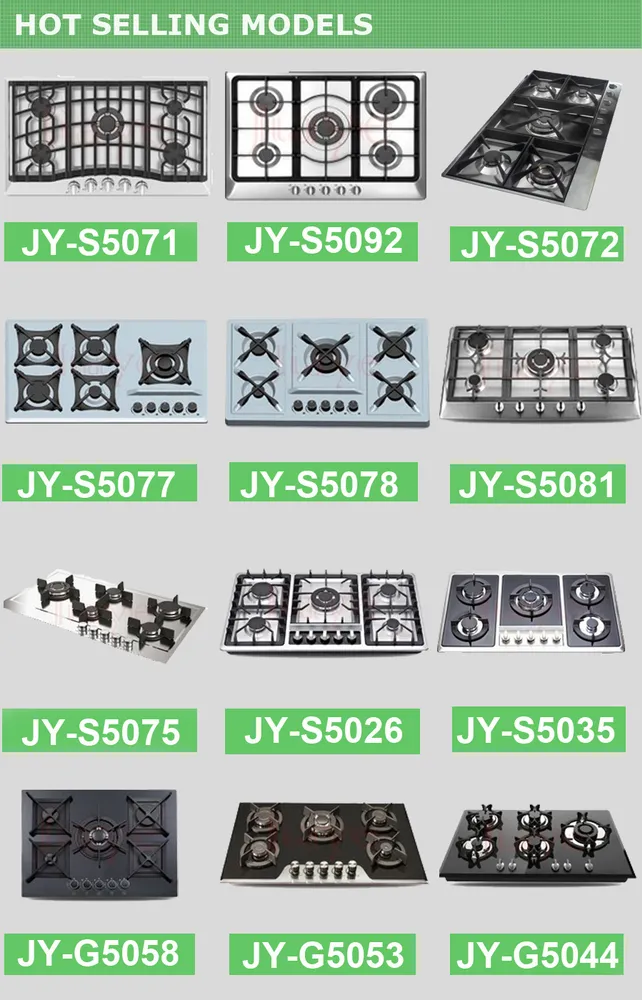 Kitchen Appliance Smart Tempered Glass 2 Burner Built-in Gas Hob