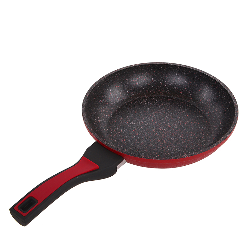 Wholesale Factory Price Frying Pan Set Granite Cookware Set with Induction Base