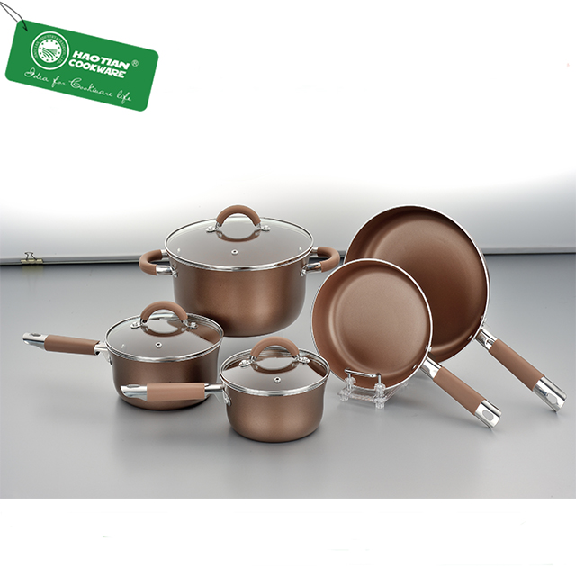 Multifunctional Nonstick Aluminum Cookware Set Premium Nonstick Cooking Pot and Pans Sets