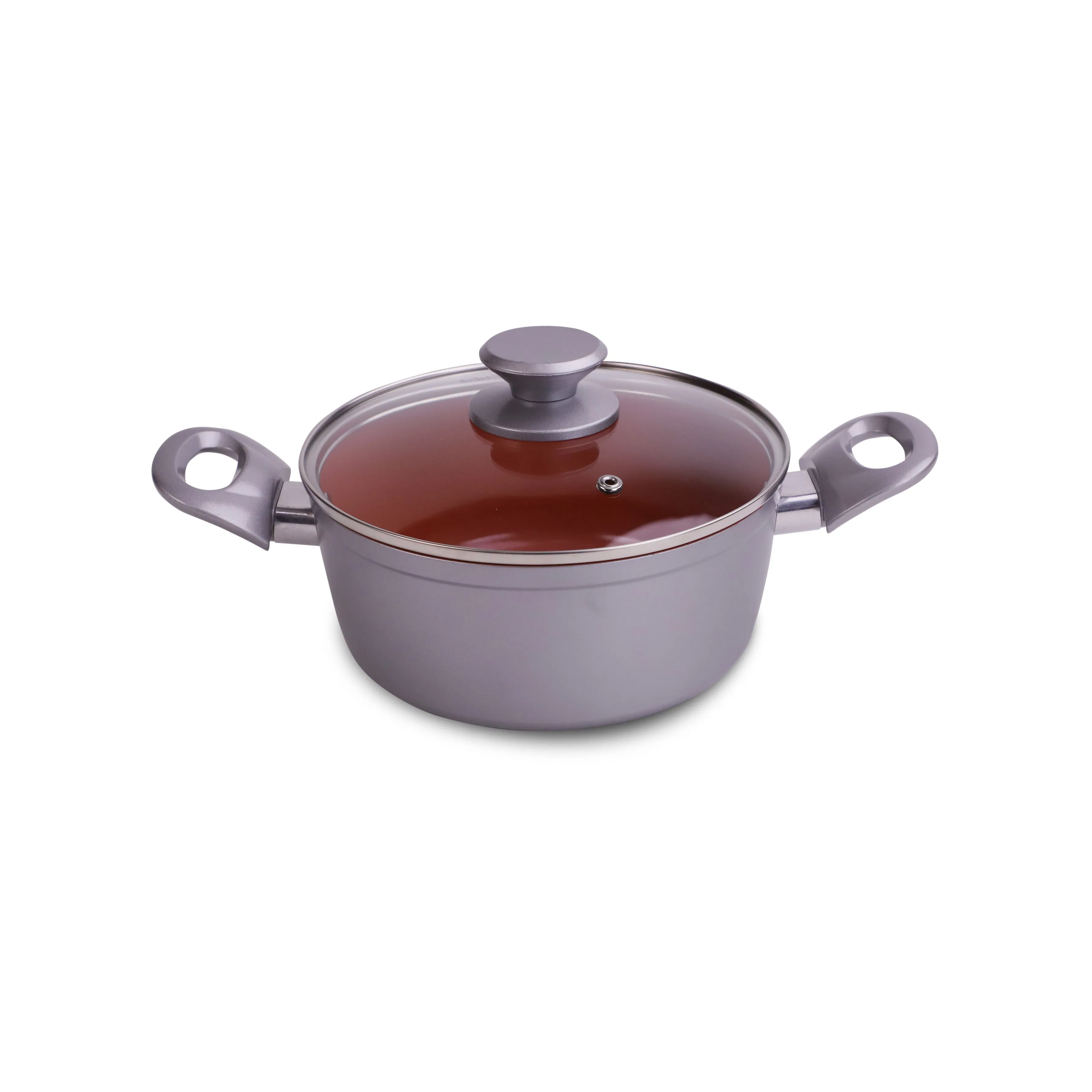 New Arrival Durable Cookware 14PCS Induction Bottom Forged Aluminum Cooking Set