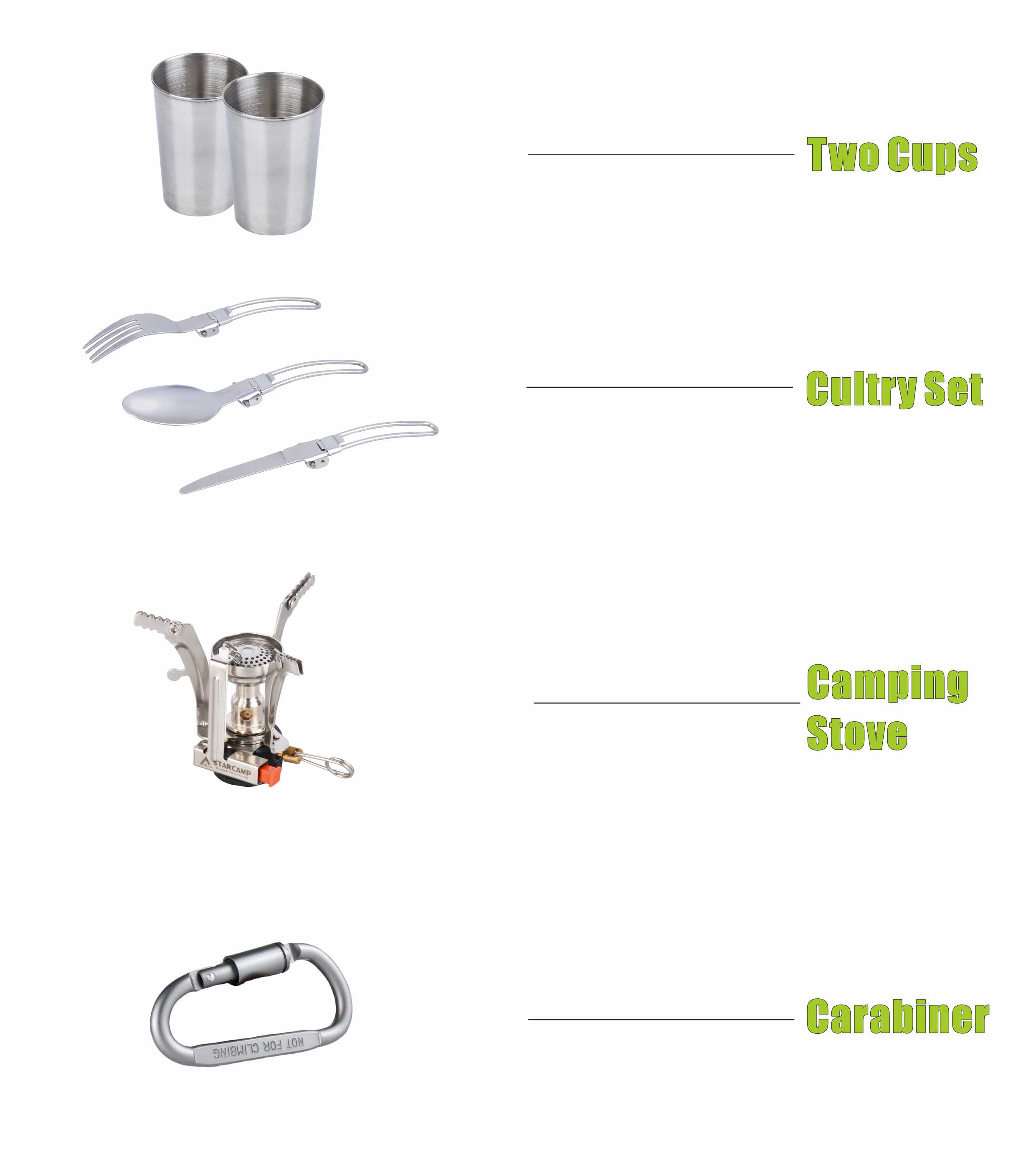 STARCAMP Camping Kettle and Cookware