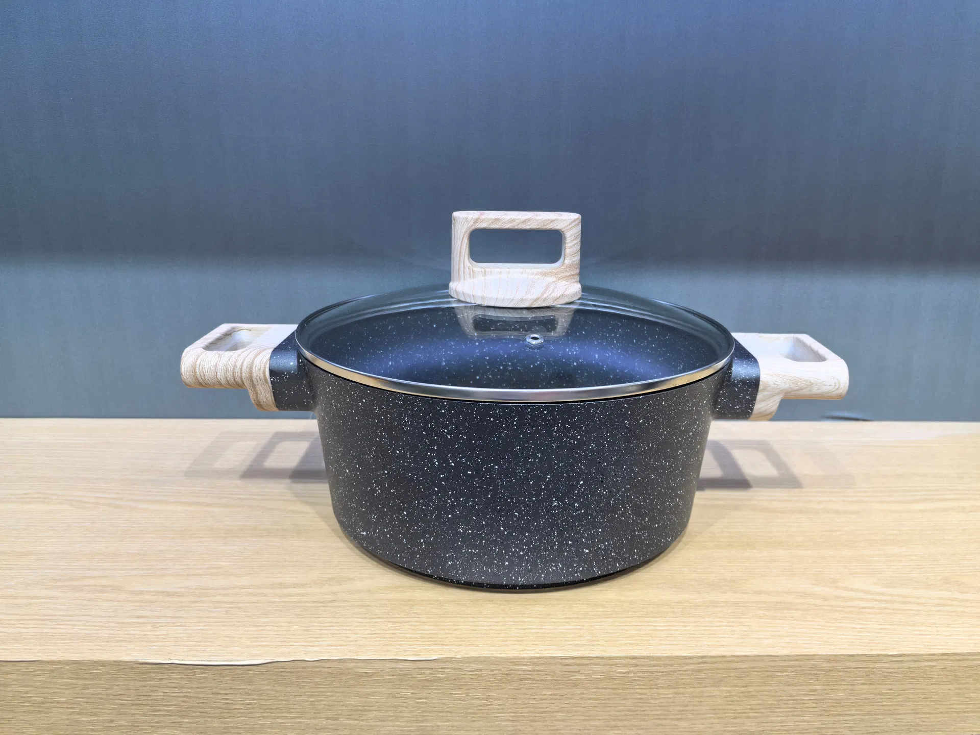 Stockpot Non-Stick Non-Toxic Healthy Kitchen Pot Casserole Cooking Frying Pan Cookware Set